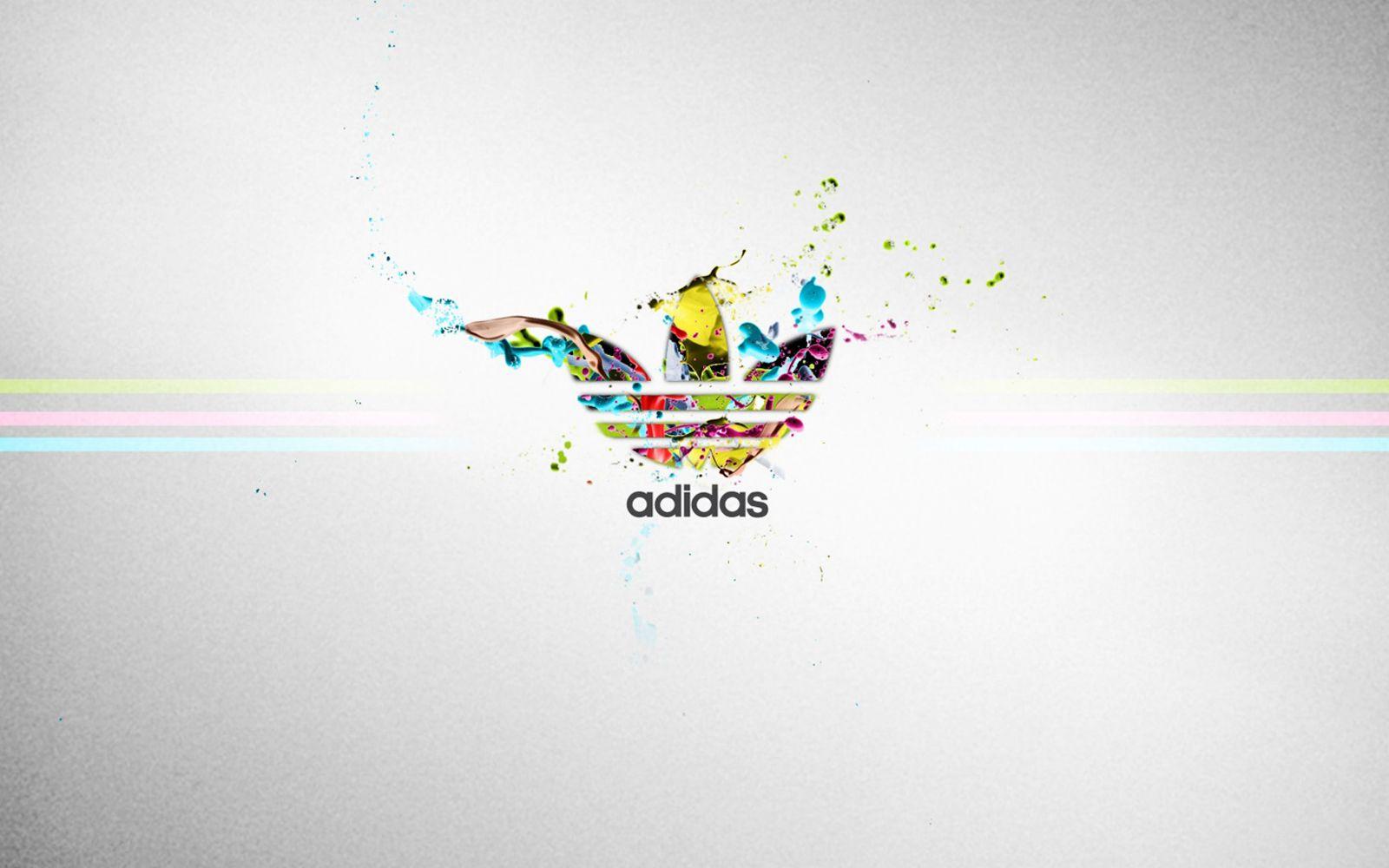 19224) Colorful Adidas Full HD Wallpaper