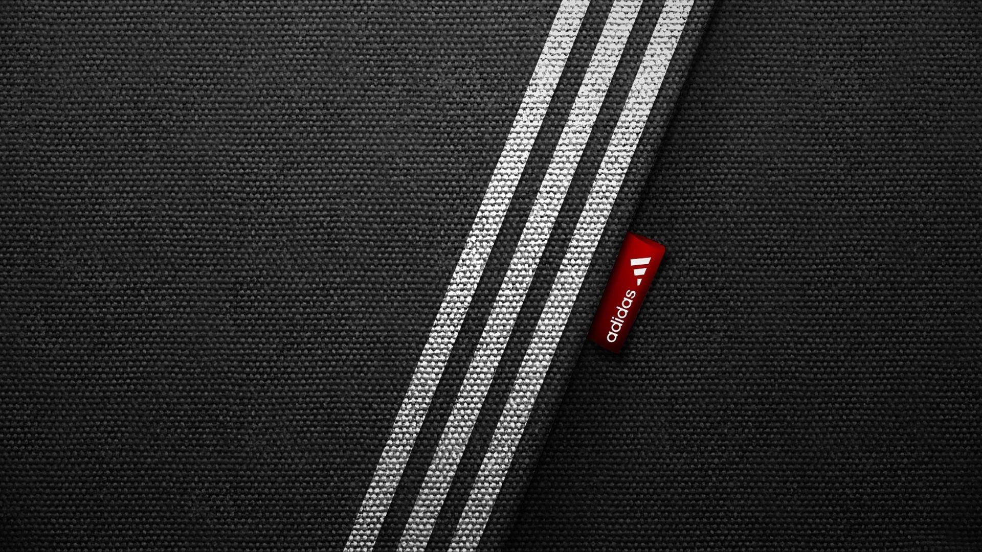 Download Wallpaper 1920x1080 adidas, brand, logo, people, sports
