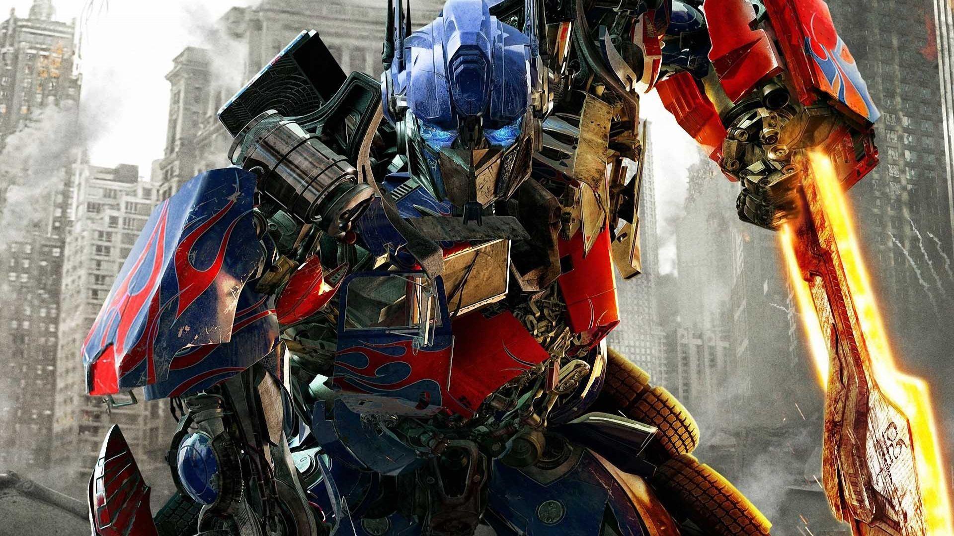 Optimus Prime Swords Movie Wallpaper
