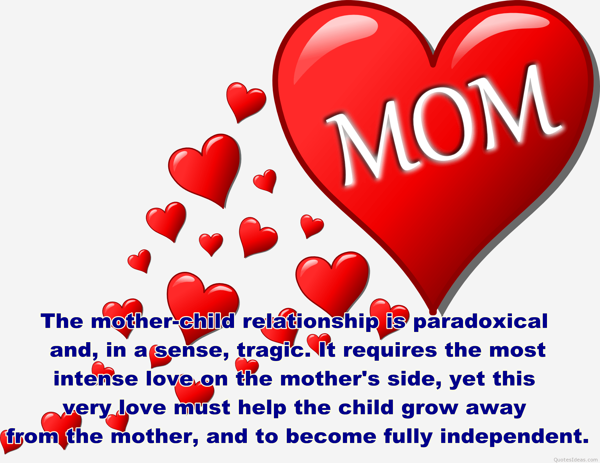 Love mom wallpaper with quote