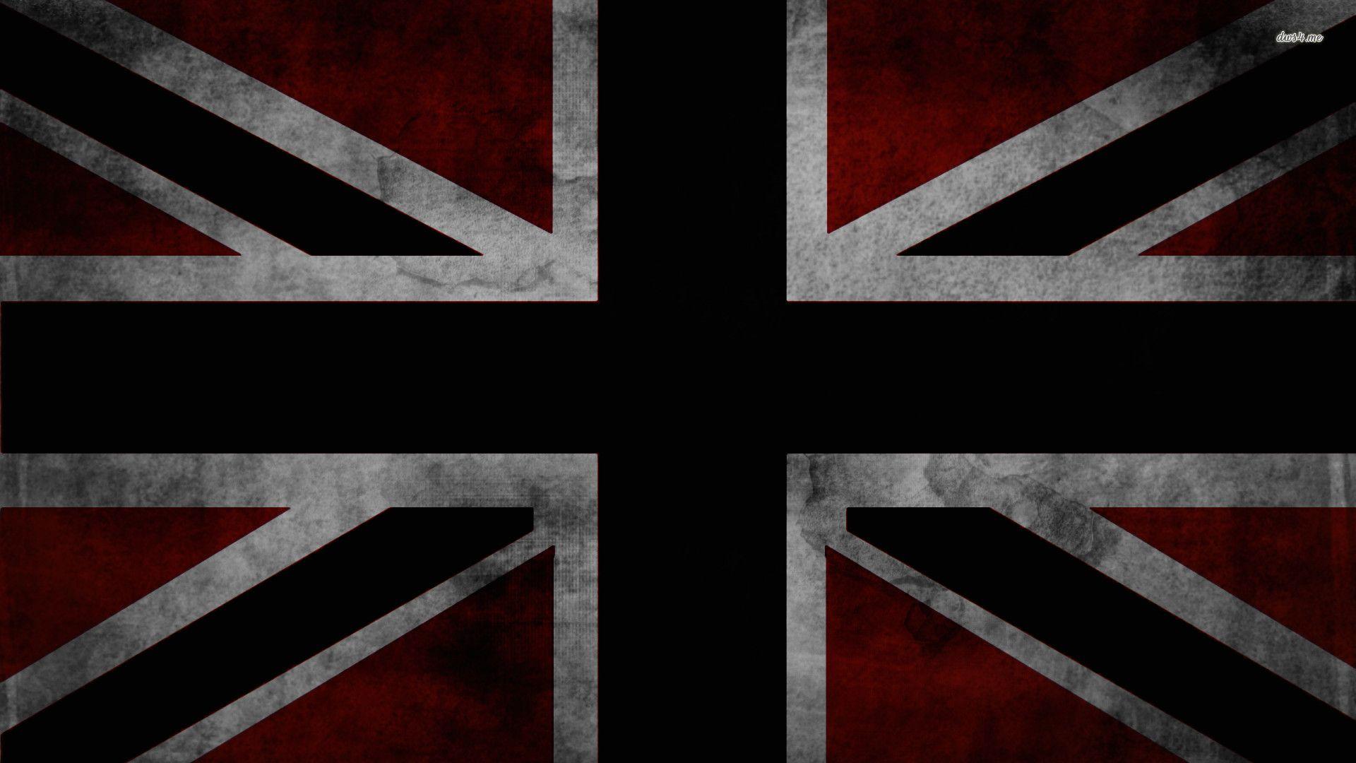 Король с флагом Британии