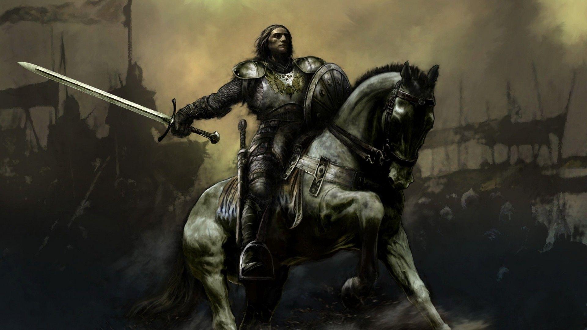 Knight Warrior Wallpaper Knight warrior wallpaper HD. Fantasy