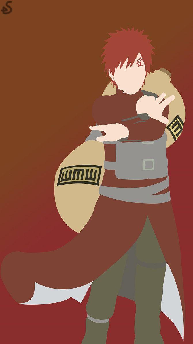 Gaara of the Desert (Naruto) phone wallpaper