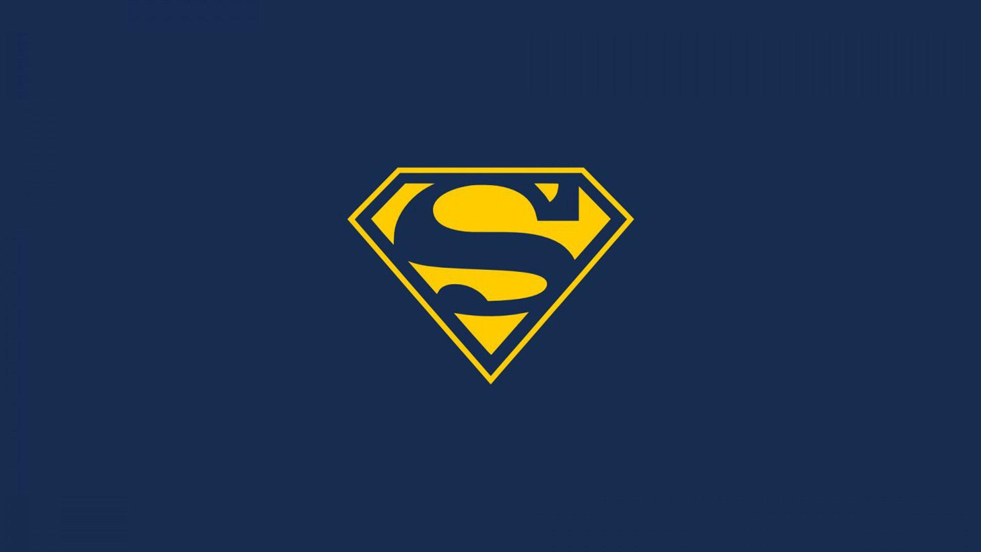 Superman Logo iPad Wallpaper HD