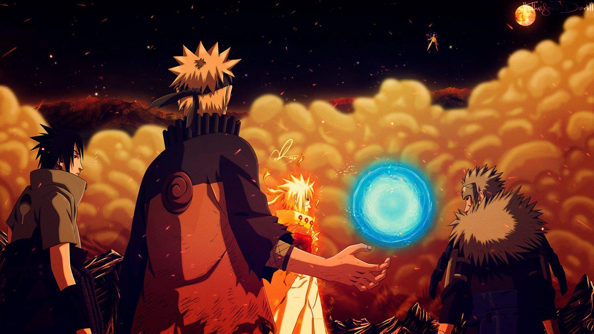 Sasuke, Naruto, Tobirama, Minato and Madara HD Wallpaper. Background