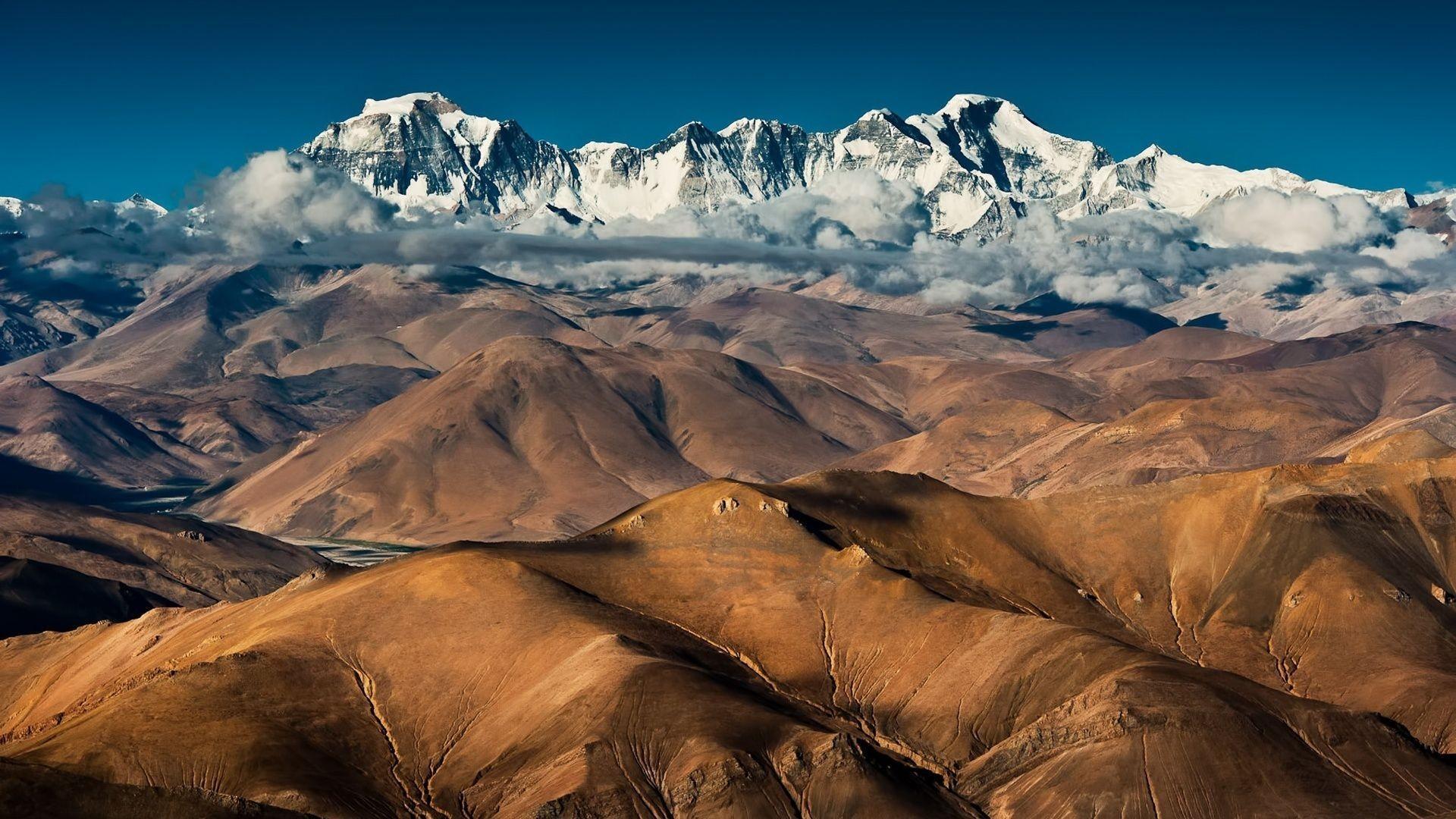 Mountains landscapes himalaya wallpaper