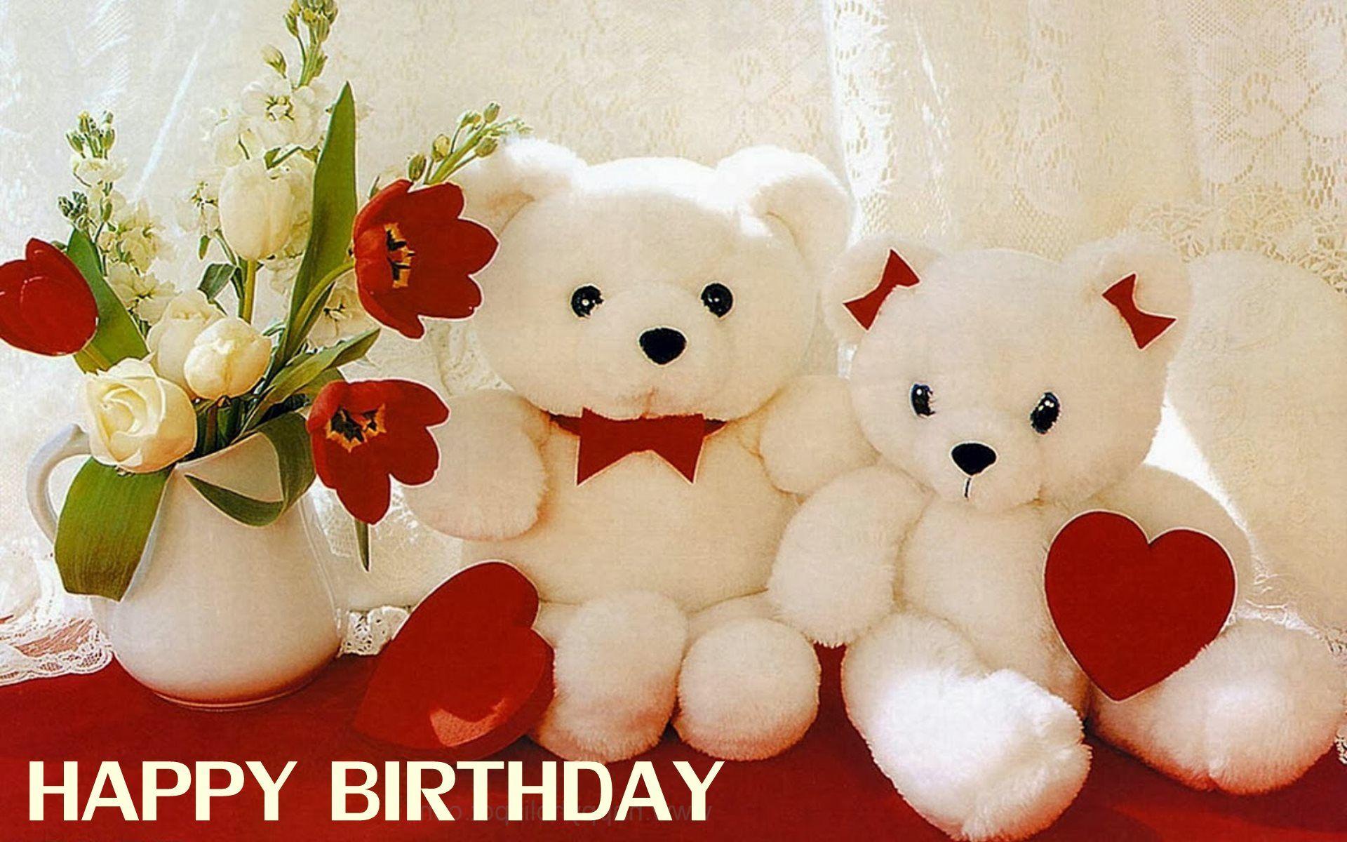 546 Background Happy Birthday Teddy Bear Images & Pictures - MyWeb