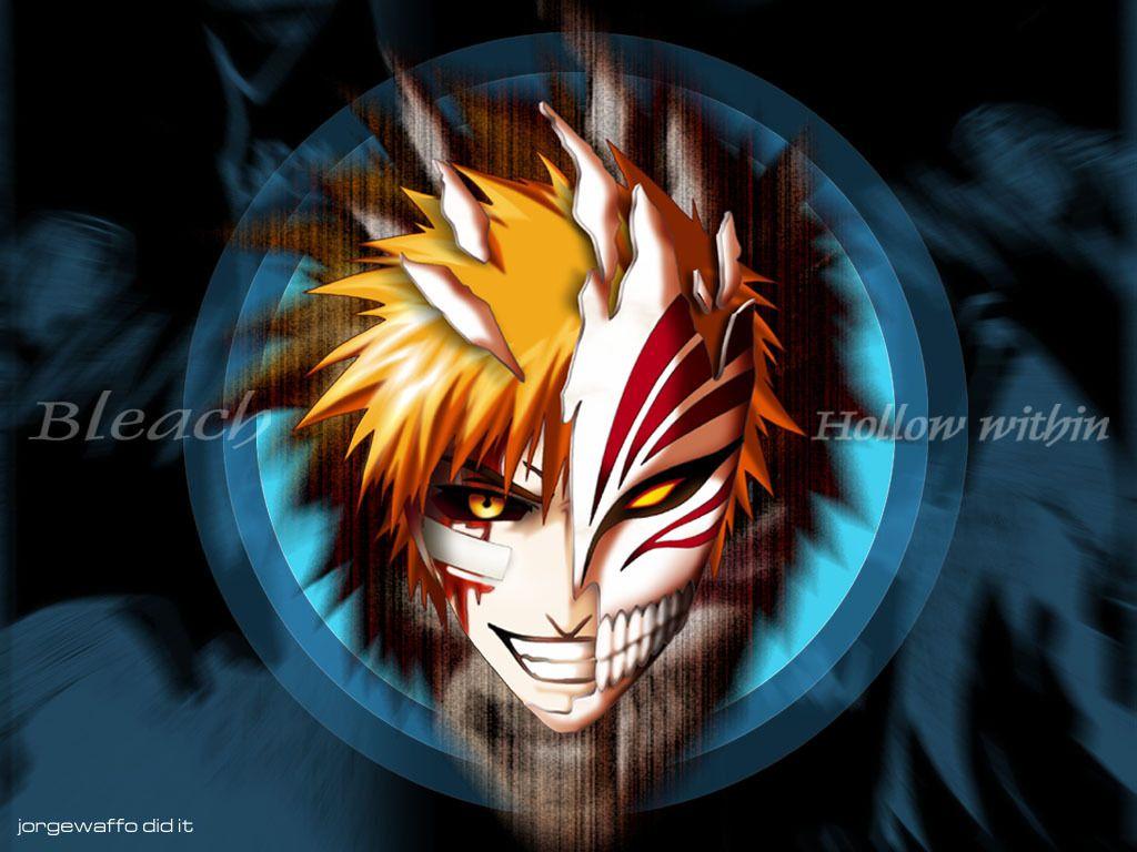 Download ichigo hollow mask wallpaper to your cell phone bleach