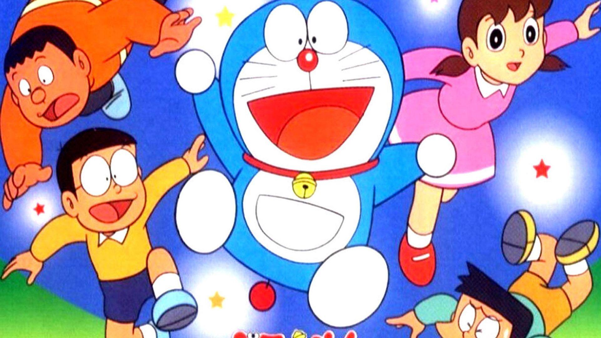 Friends of Doraemon Desktop Background HD 1920x1080