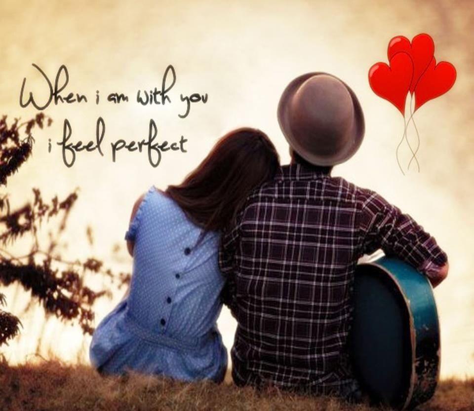 Download HD Wallpaper of love couple with quotes HD HD