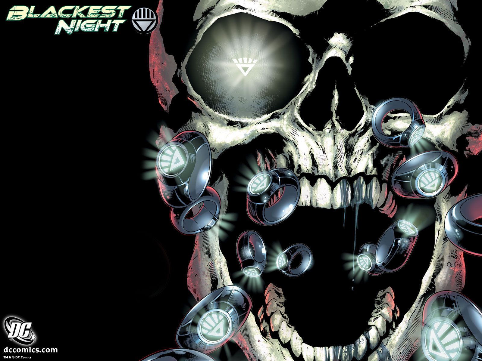 Blackest Night Comics Wallpaper