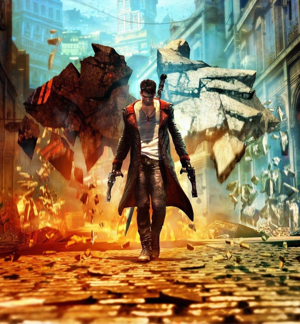 Video games devil may cry dmc game art wallpaper