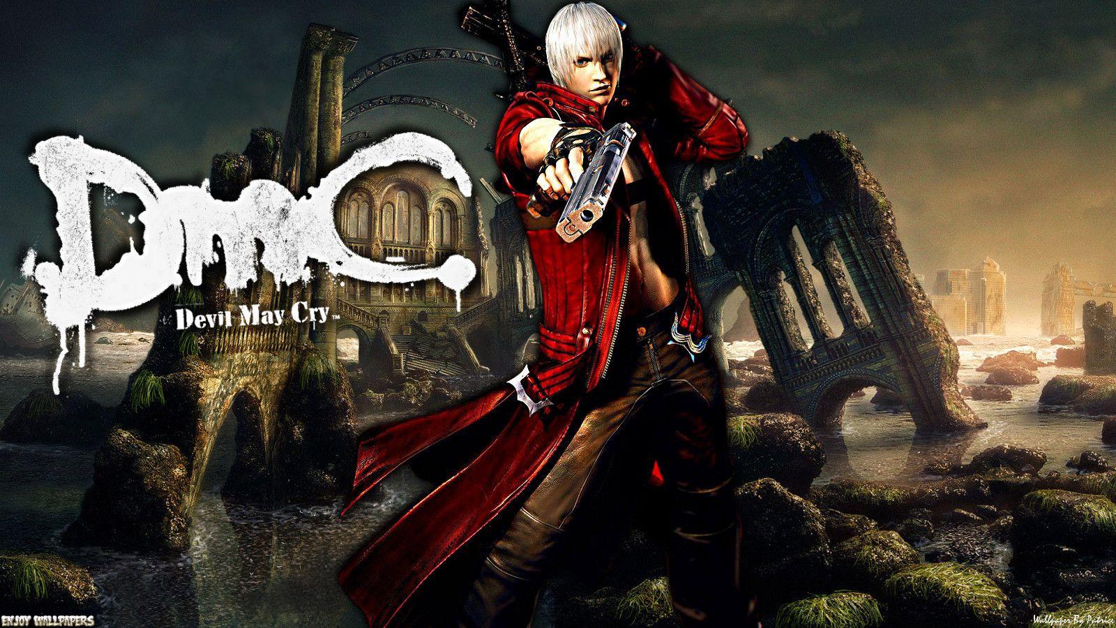 Wallpaper dante, devil may cry, artwork, video game desktop