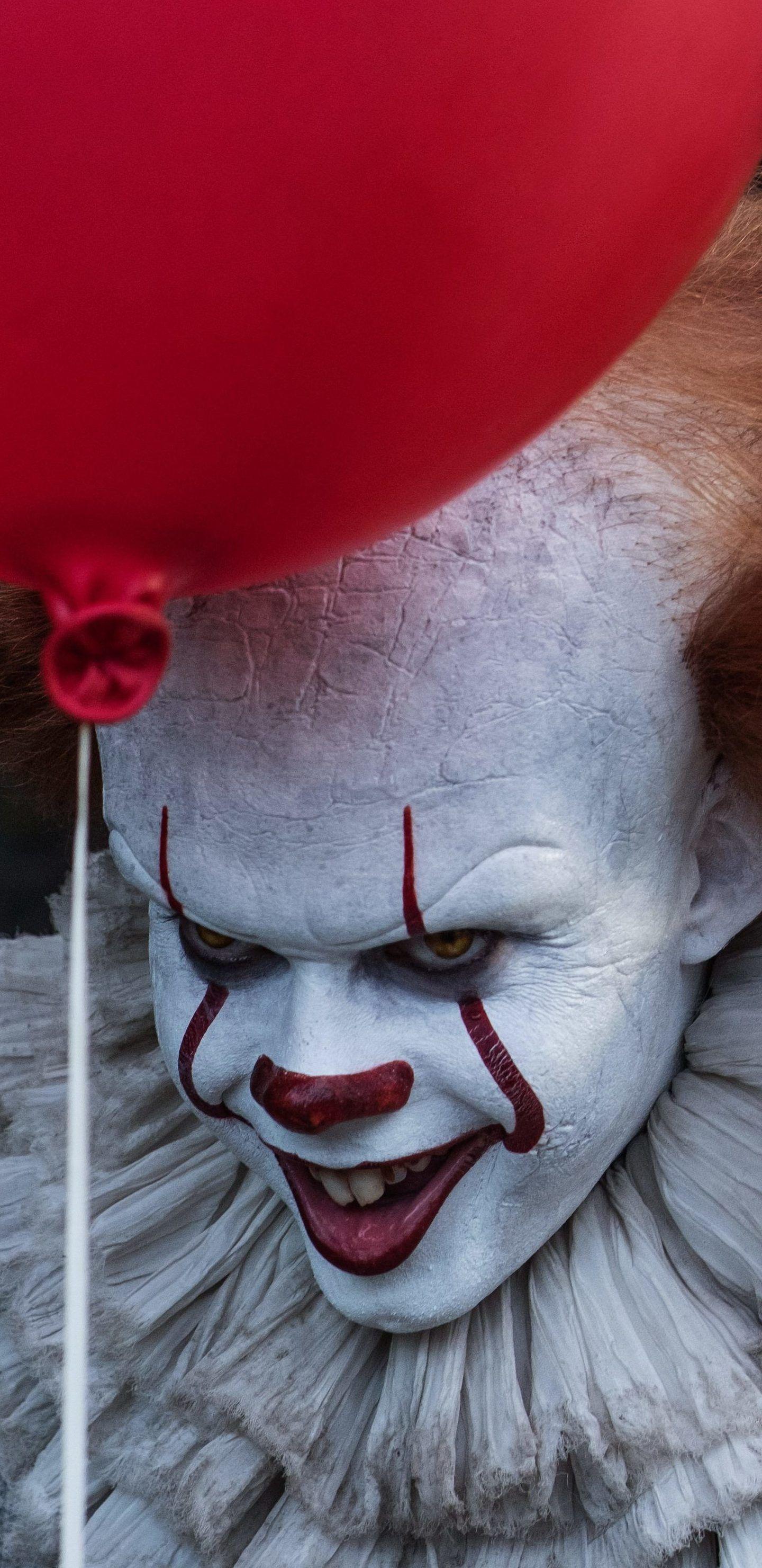 Bill Skarsgard As Clown Pennywise It 5k Samsung Galaxy S8
