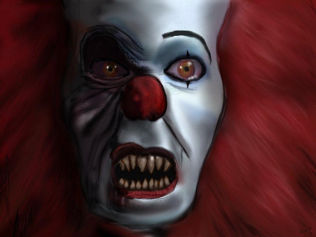 Guess who clown evil mean pennywise scary wallpaper. Skulls, Clowns