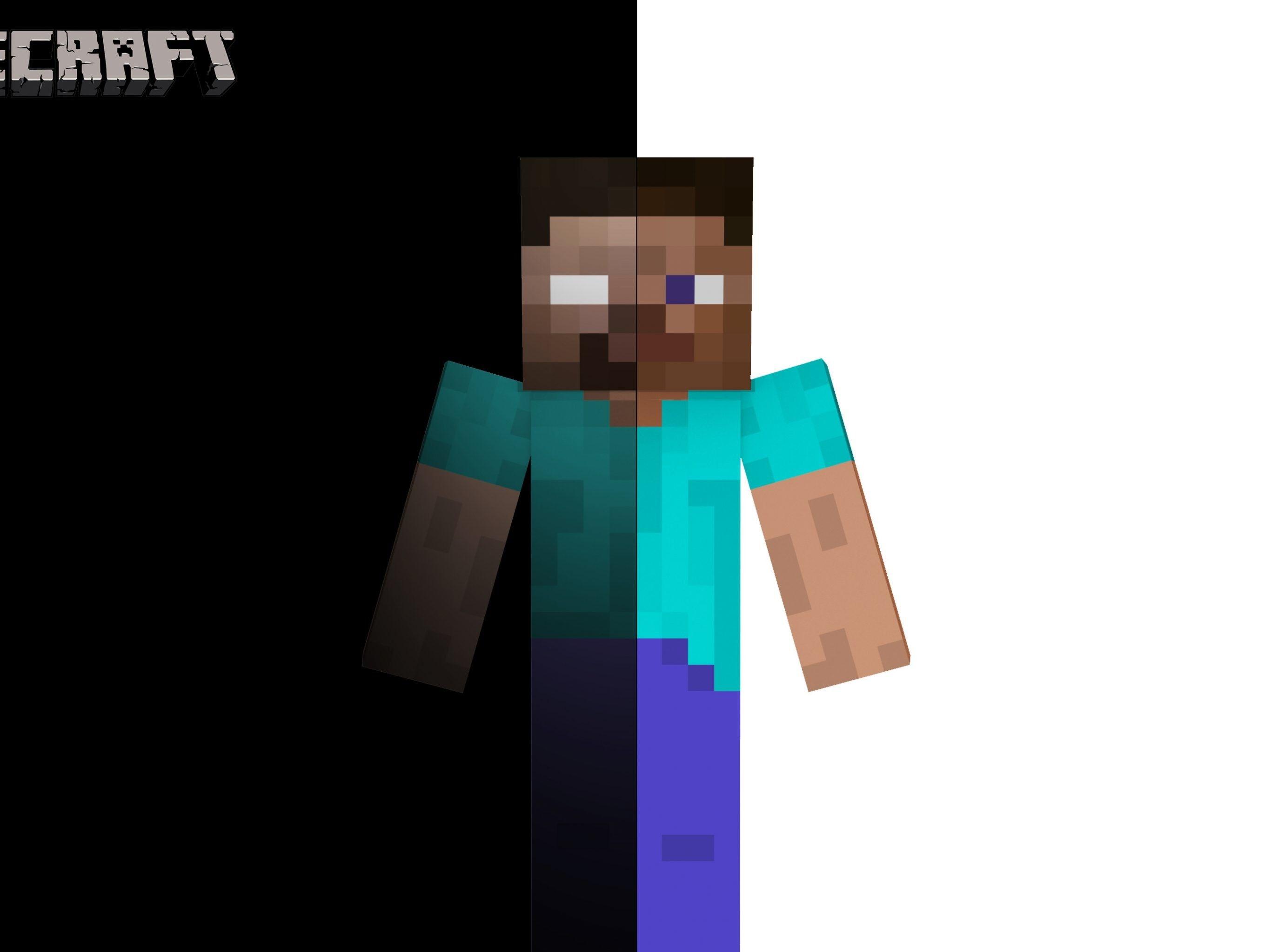 angry Herobrine, Minecraft Skin