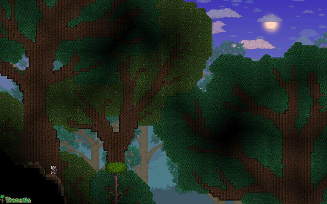 Terraria Forest Screenshot