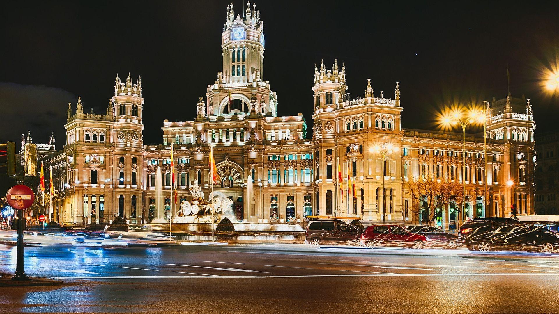 lights of Madrid wallpaper and image, picture, photo