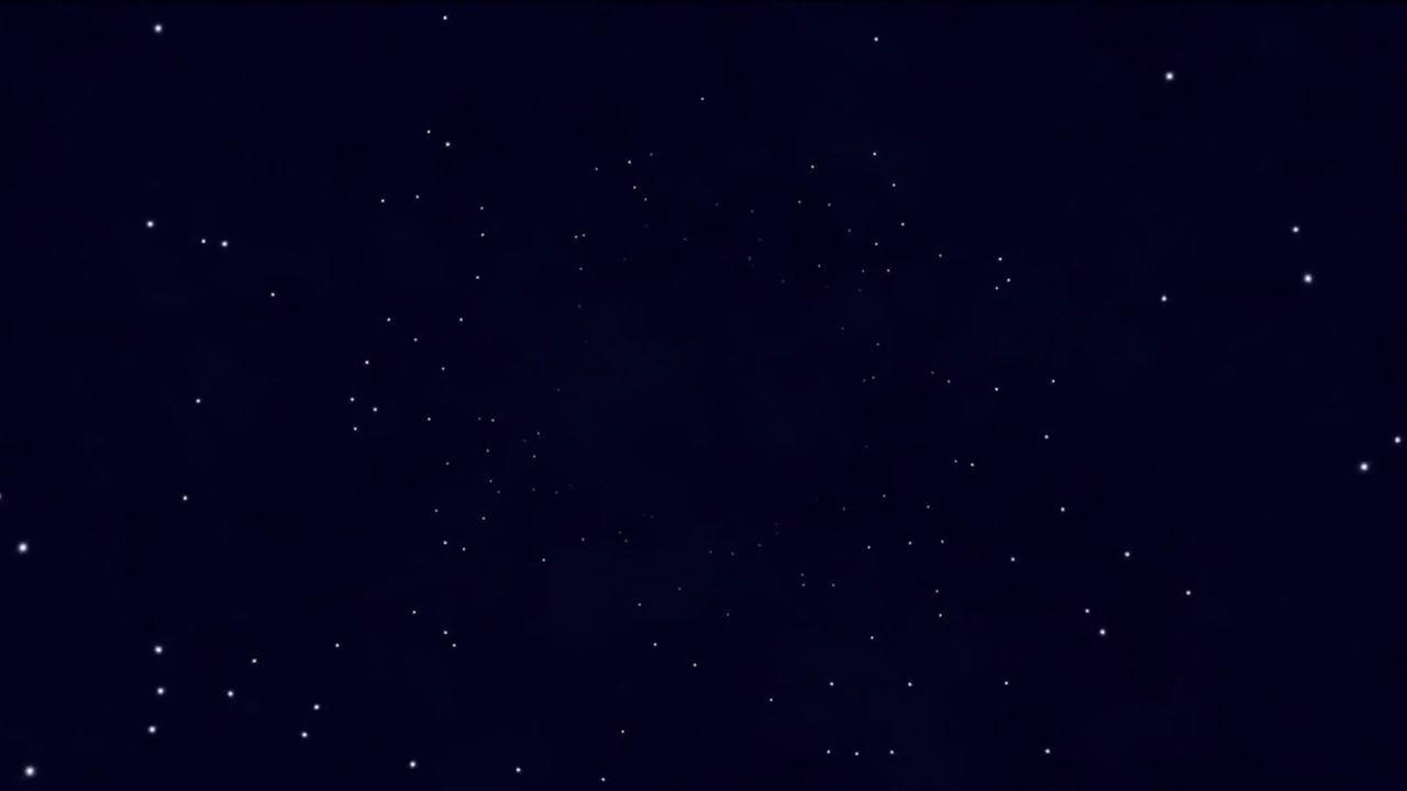 Stars, background. Starry sky. Background for video editing. Footage HD