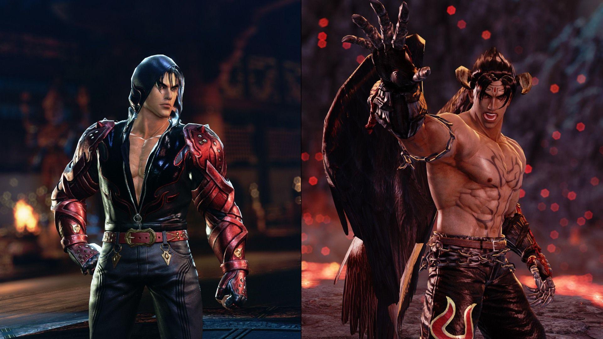 Jin Kazama and Devil Jin Tekken 7 Wallpaper