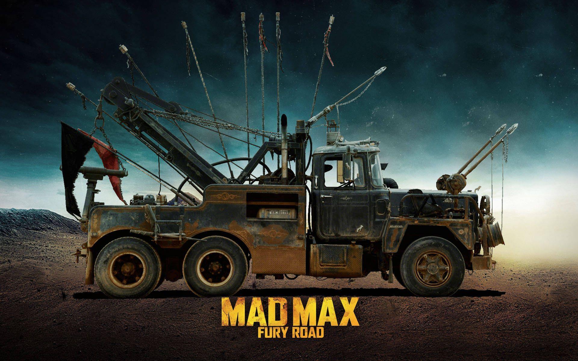 Mack Mad Max Fury Road Cars 2015 Movie HD Quality Wallpaper