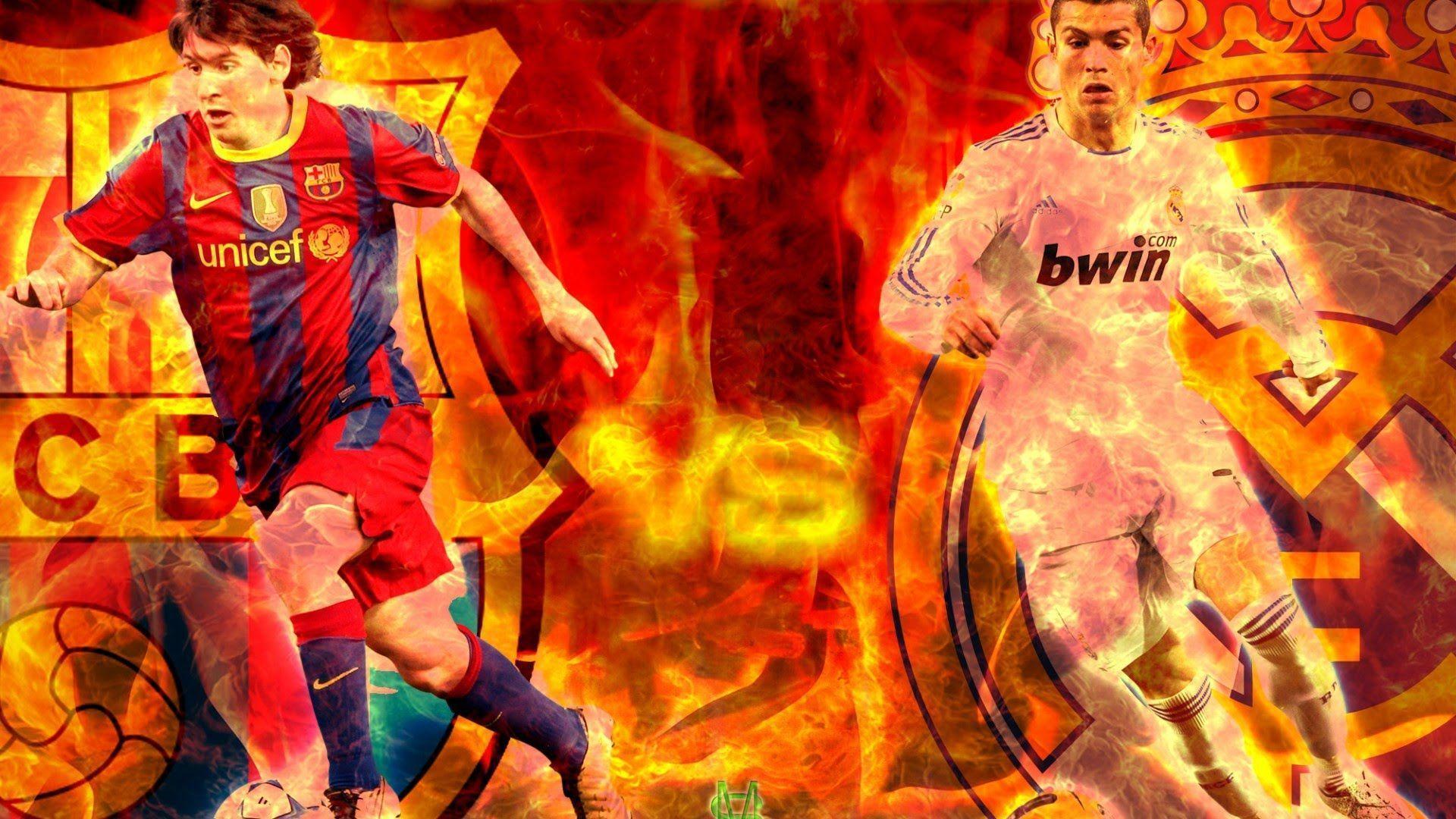 Cristiano Ronaldo Vs Messi 2014 Wallpaper High Resolution Desktop