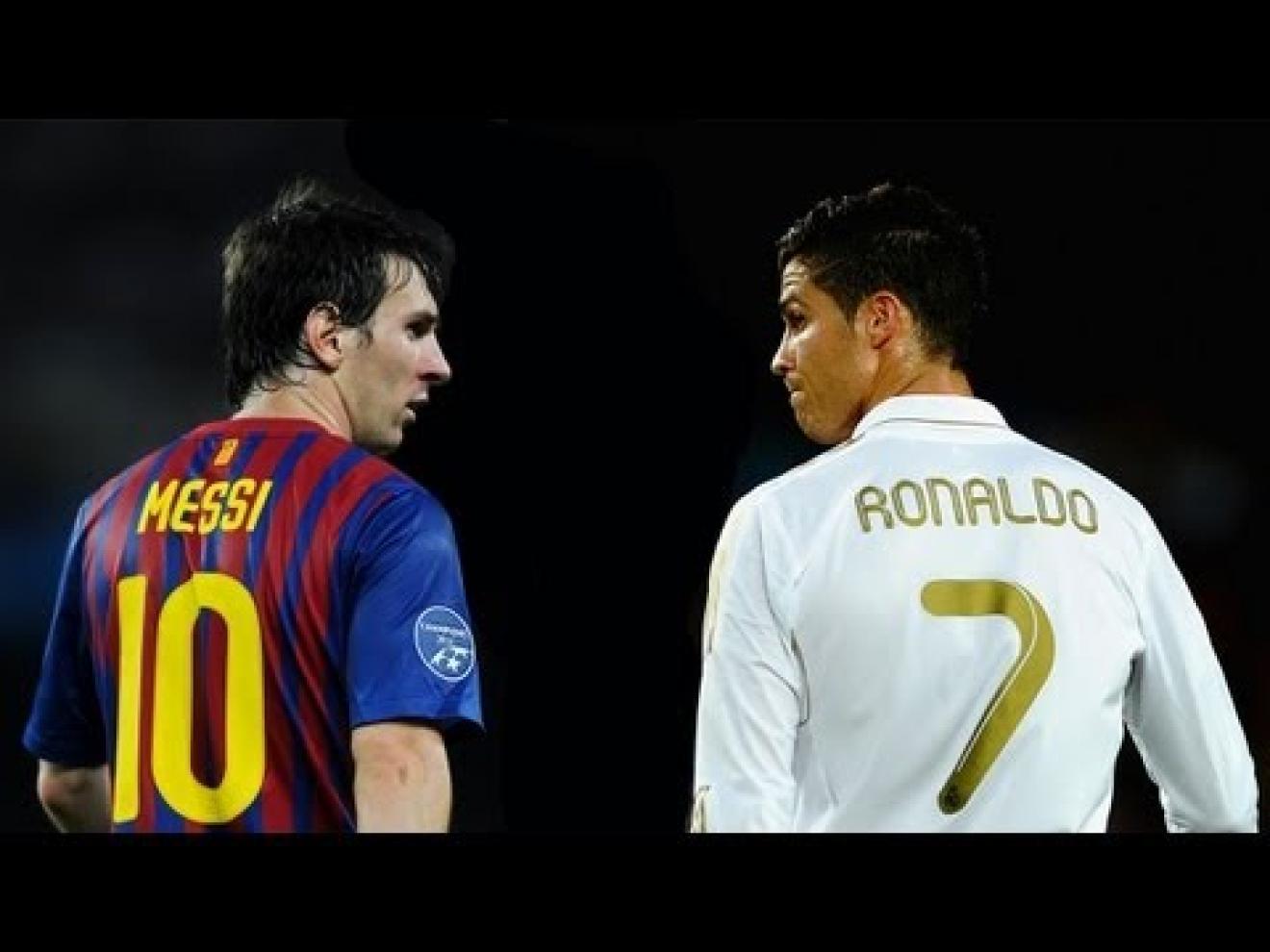 Ronaldo And Messi Wallpaper
