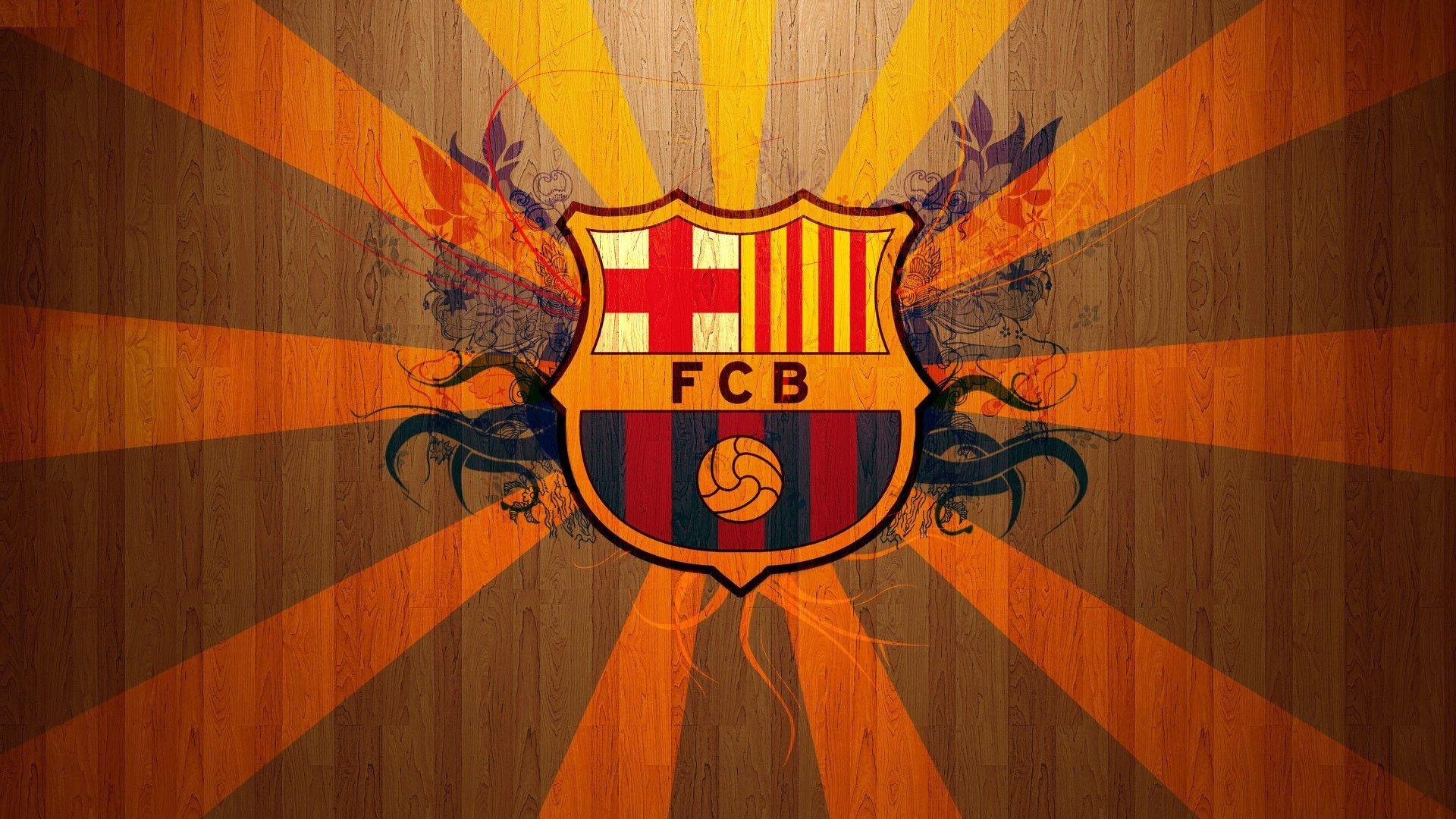 HD FC Barcelona Logo Wallpaper