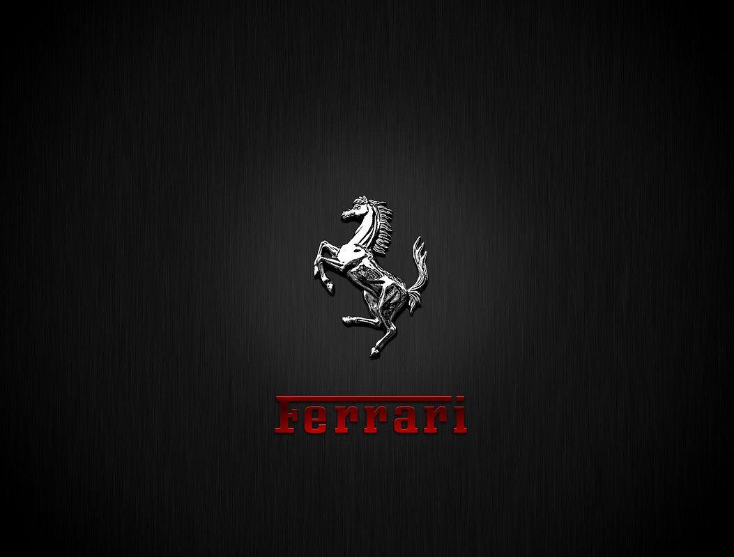 Chrome Ferrari Logo Horse Free HTC One S C2 Wallpaper download