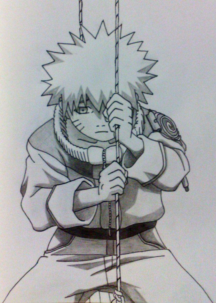 Naruto Alone and Sad