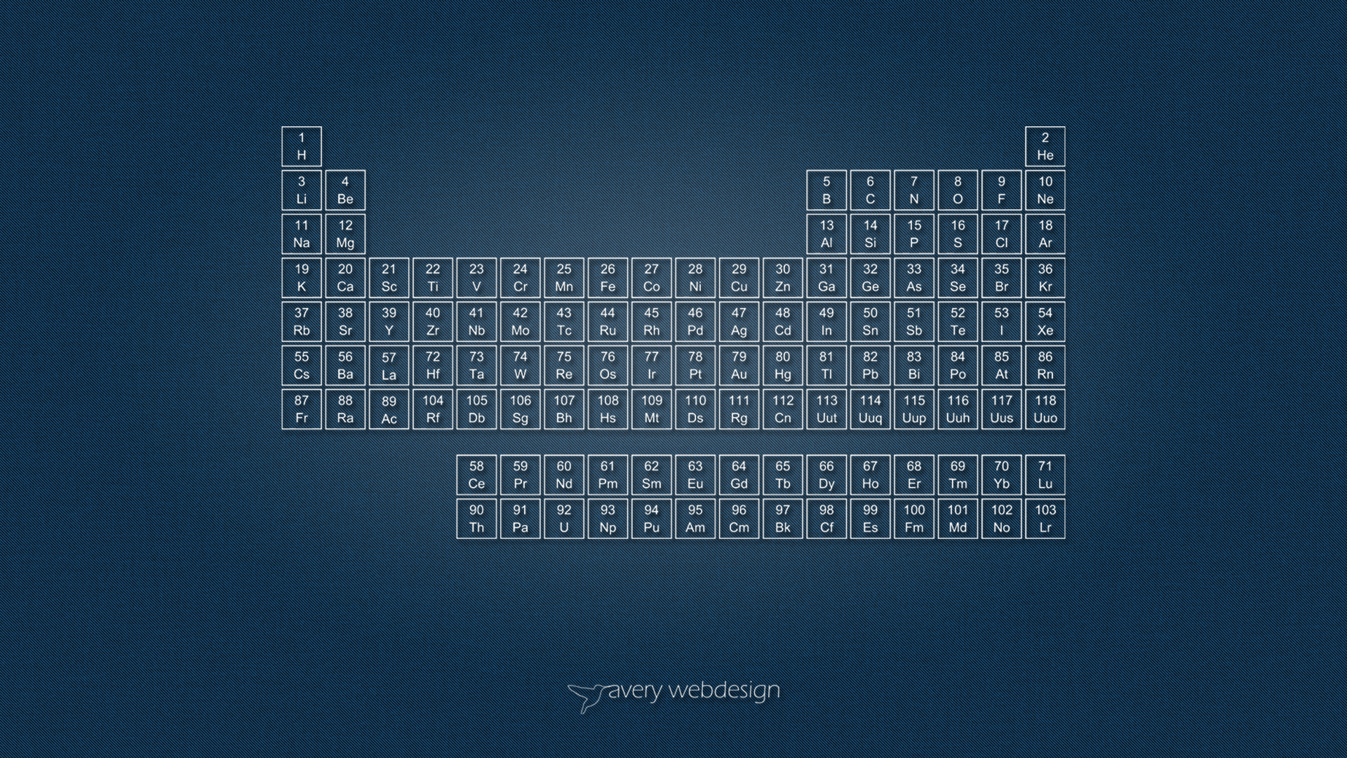 Periodic Table Wallpapers 1920x1080 - Wallpaper Cave