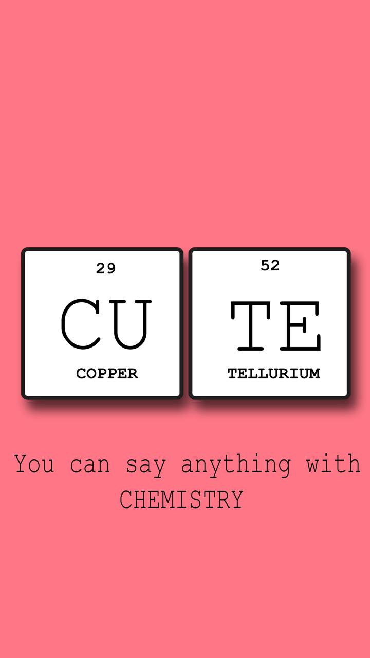 Cute Chemistry Wallpaper