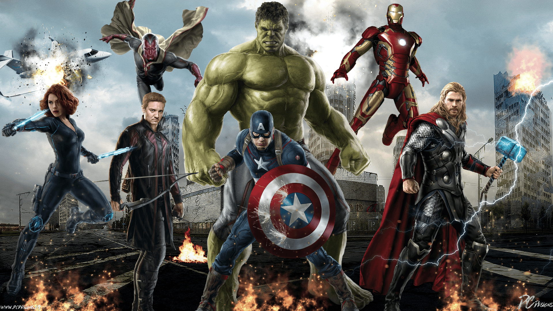Download HD Wallpaper Of Avengers