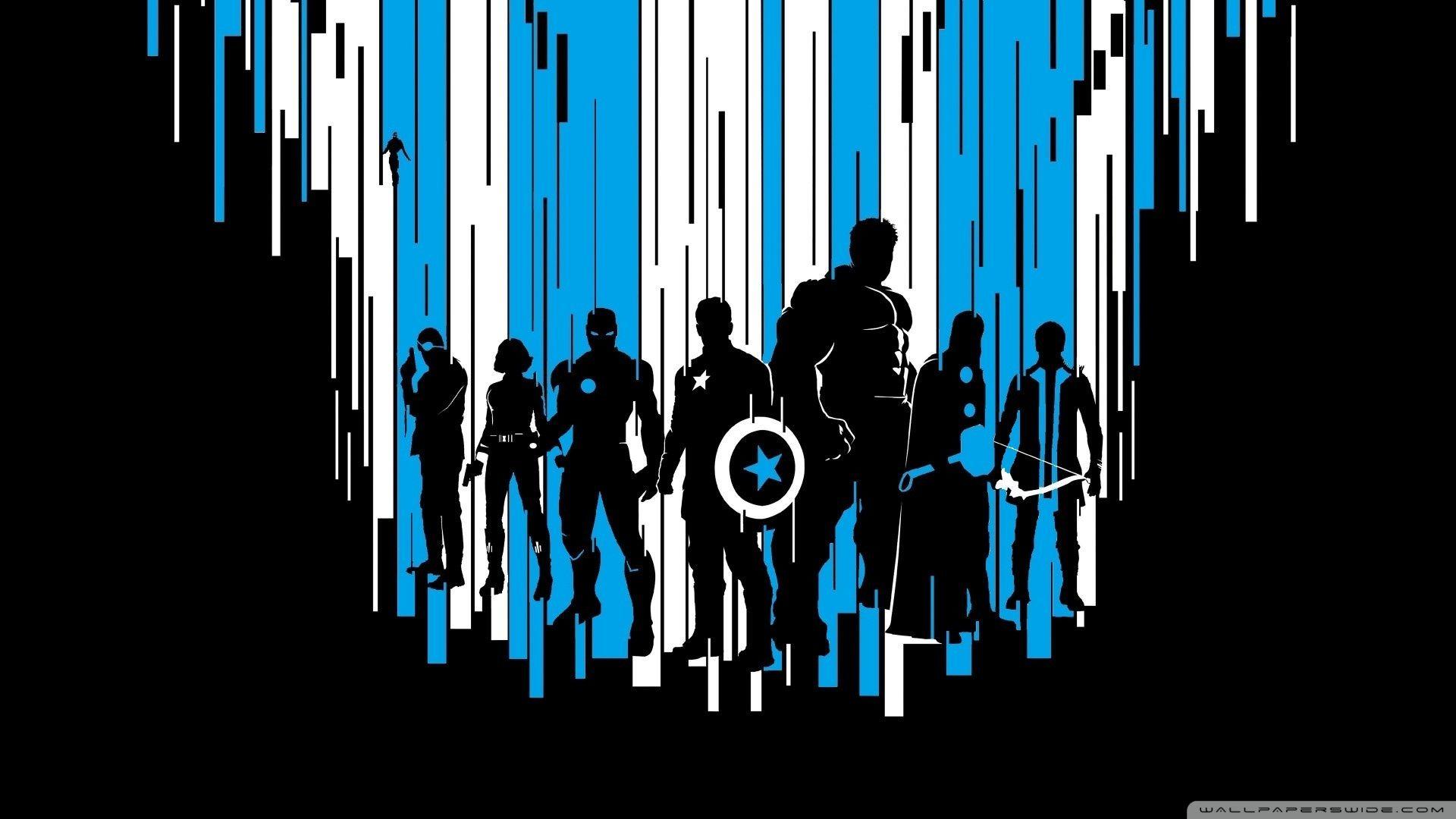 Avengers Age Of Ultron Black, Blue. Black ❤ 4K HD Desktop Wallpaper