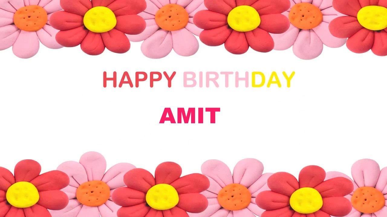 Amit Birthday Postcards & Postales