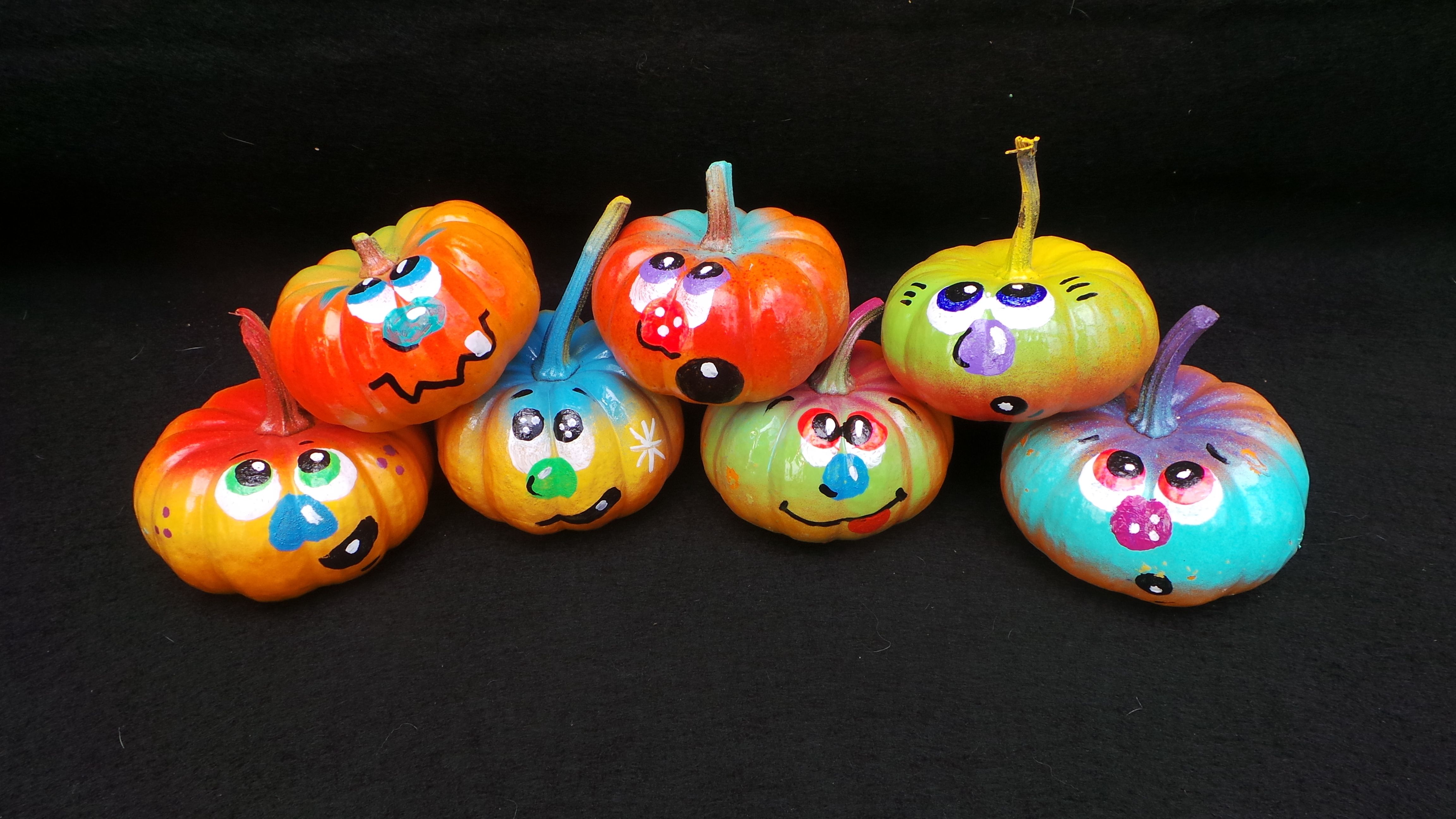 Painted Pumpkins