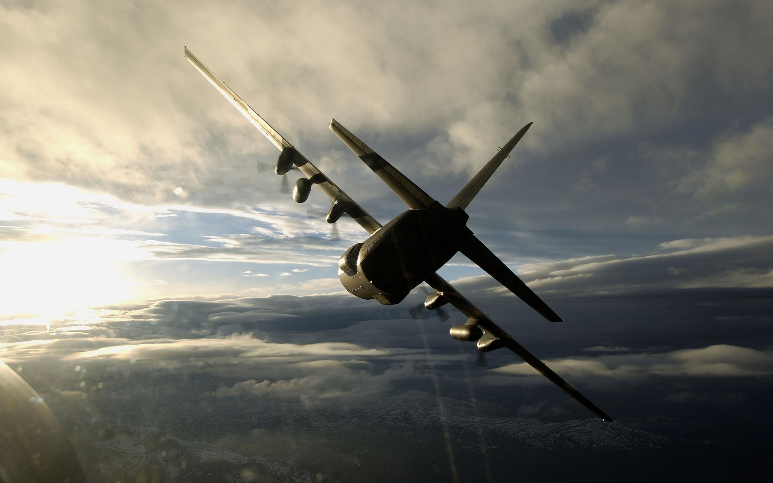 Lockheed C 130 Hercules Full HD Wallpaper