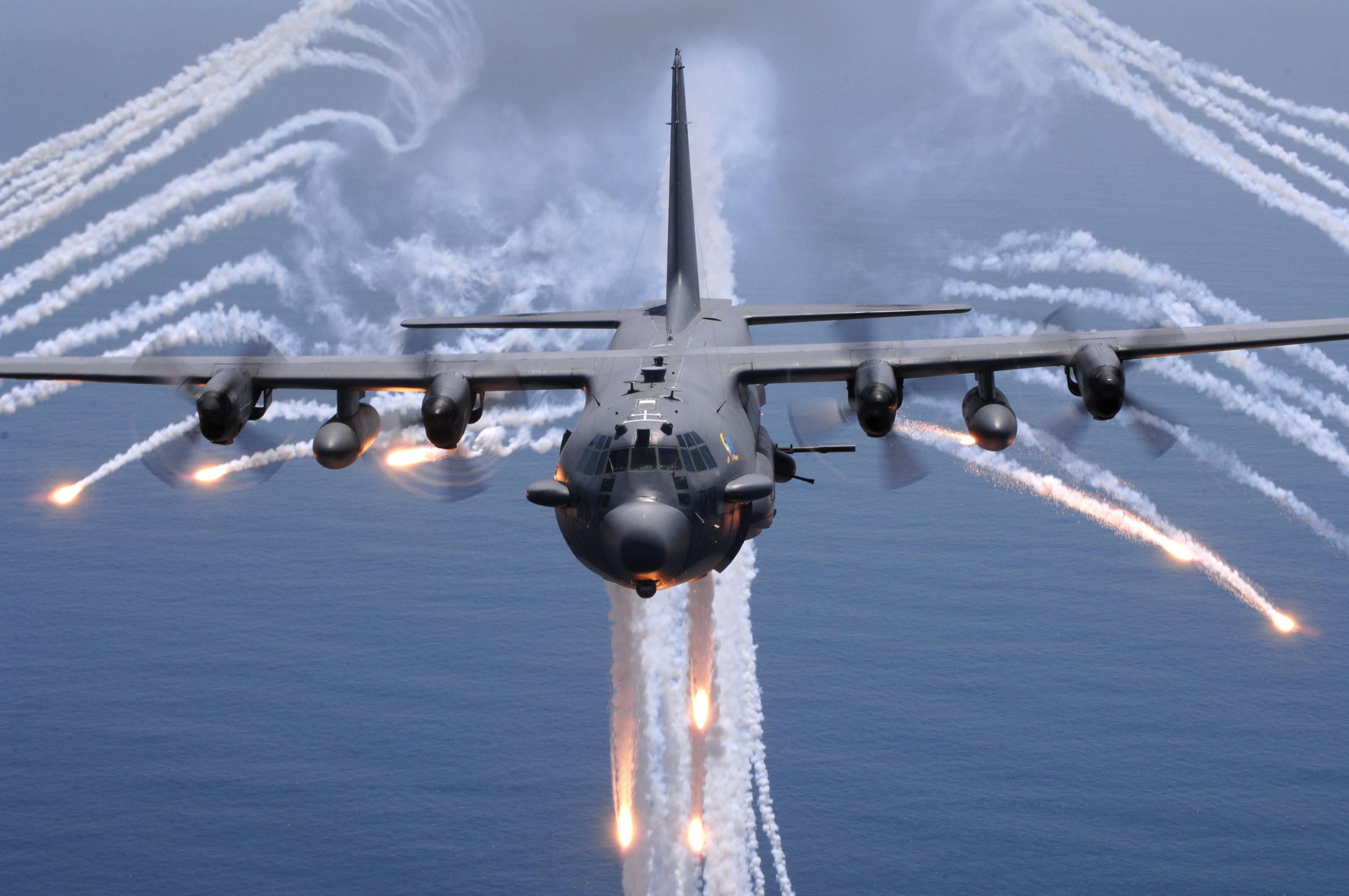 Lockheed AC 130 HD Wallpaper And Background Image