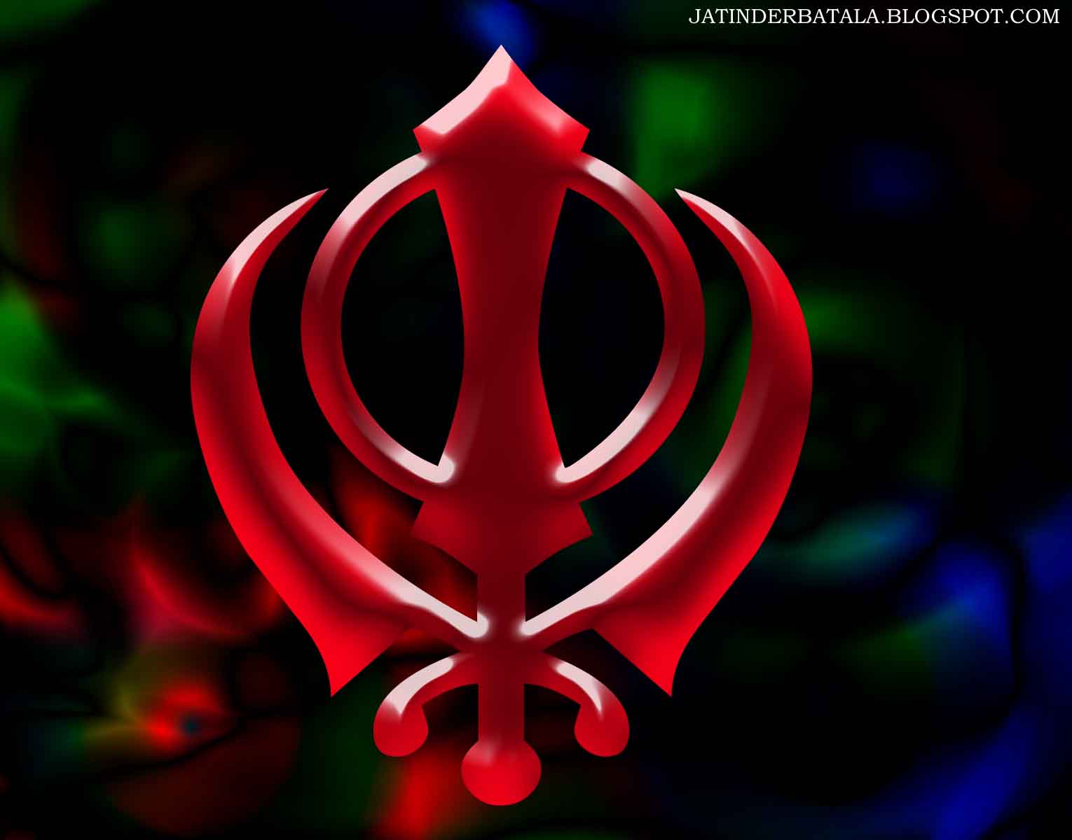 Sikh Symbol Khanda Wallpaper For Mobile