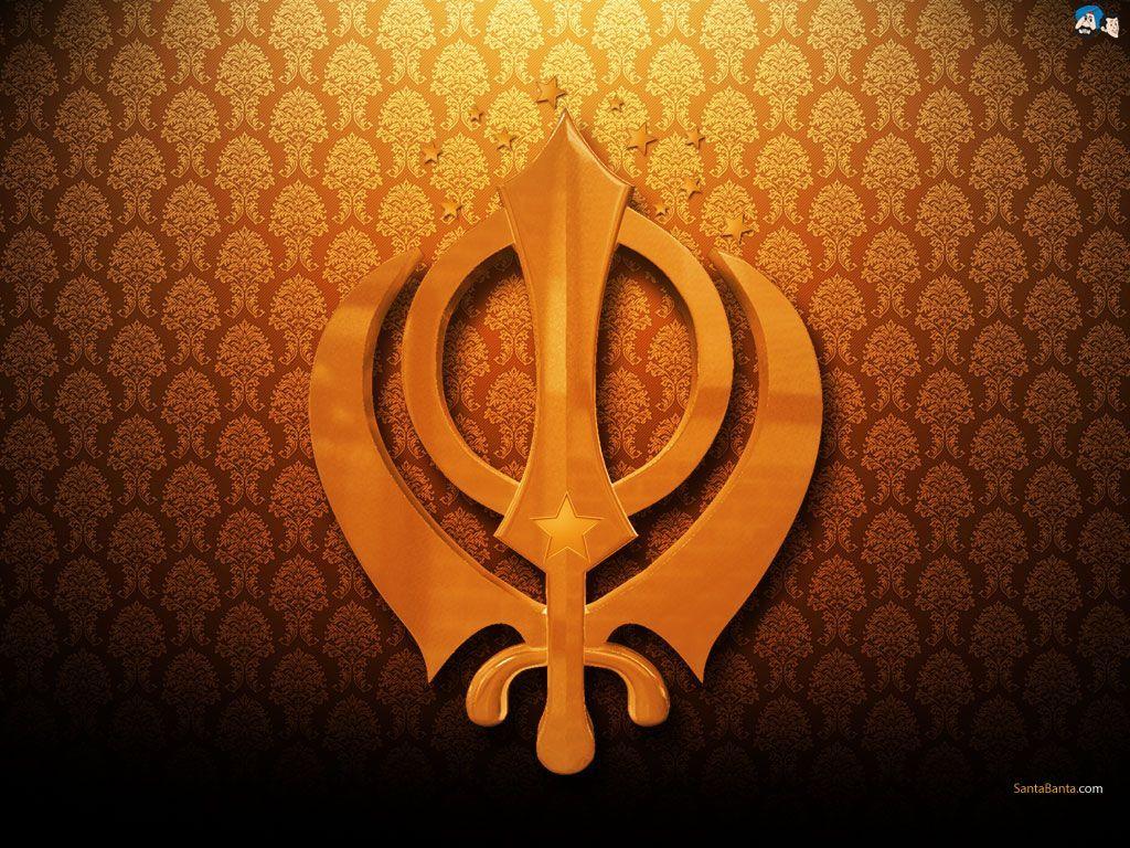Khanda is commonly called the Sikh coat of arms, or Khalsa Crest