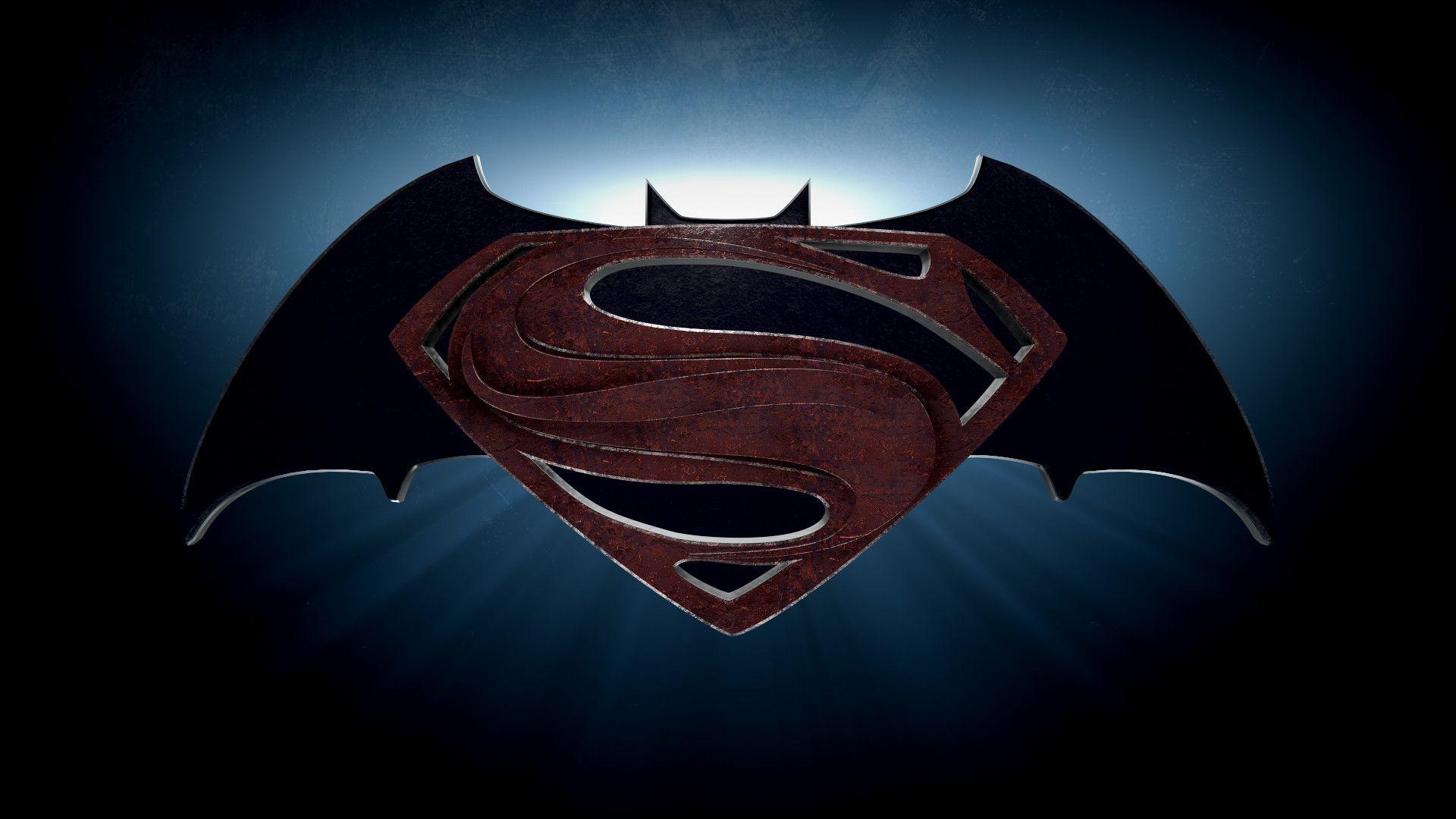 Batman v Superman 2015 Movie Logo HD Wallpaper