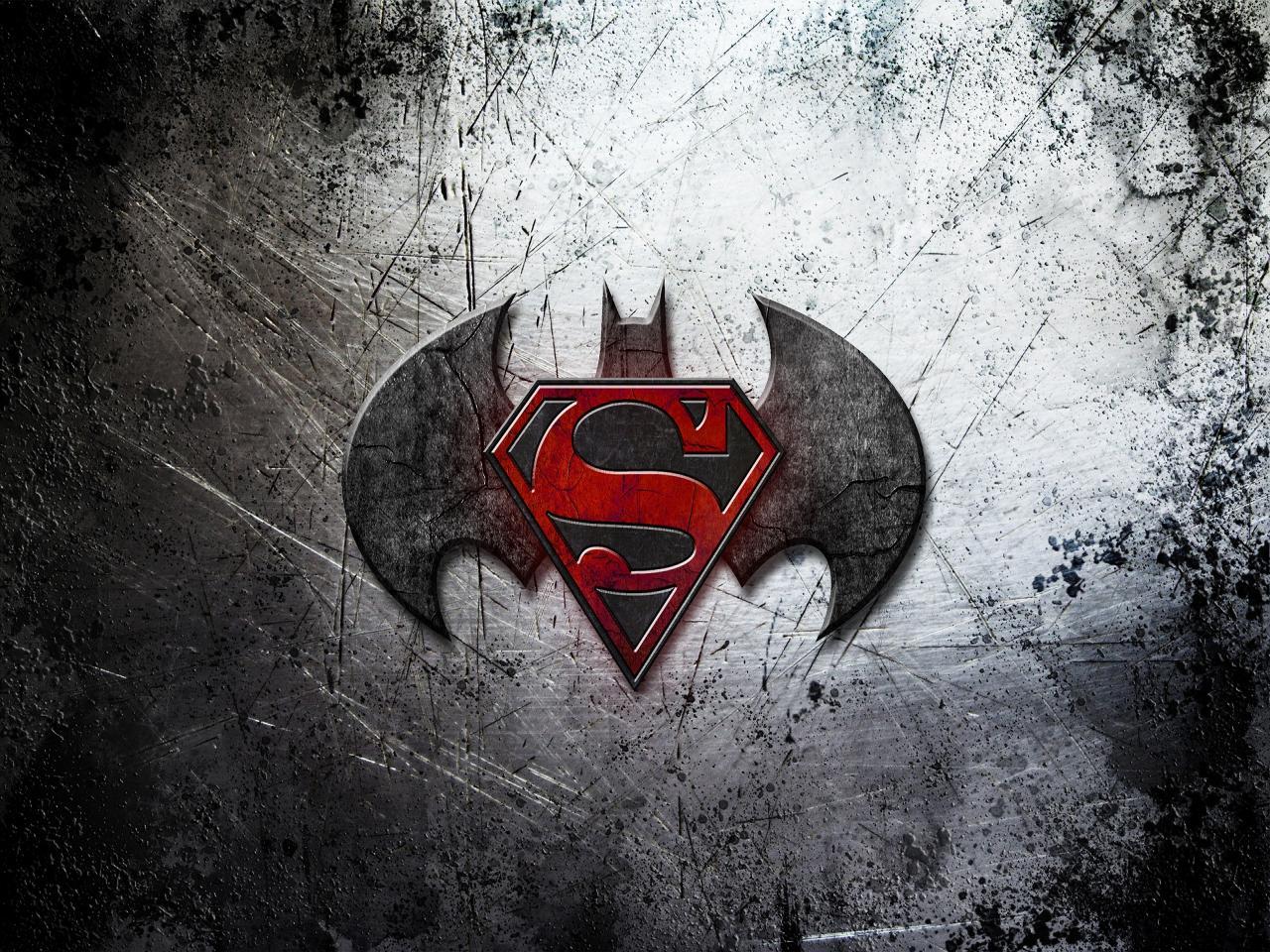 Batman vs Superman Logo Wallpaper HD Background HD Wallpaper