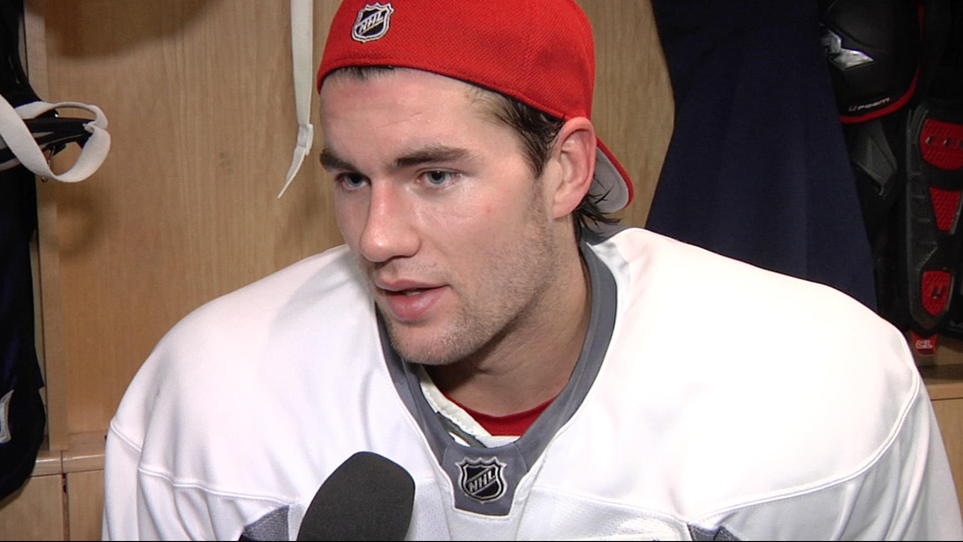 Rinkside Update: Tom Wilson 10 27 15. Monumental Sports Network