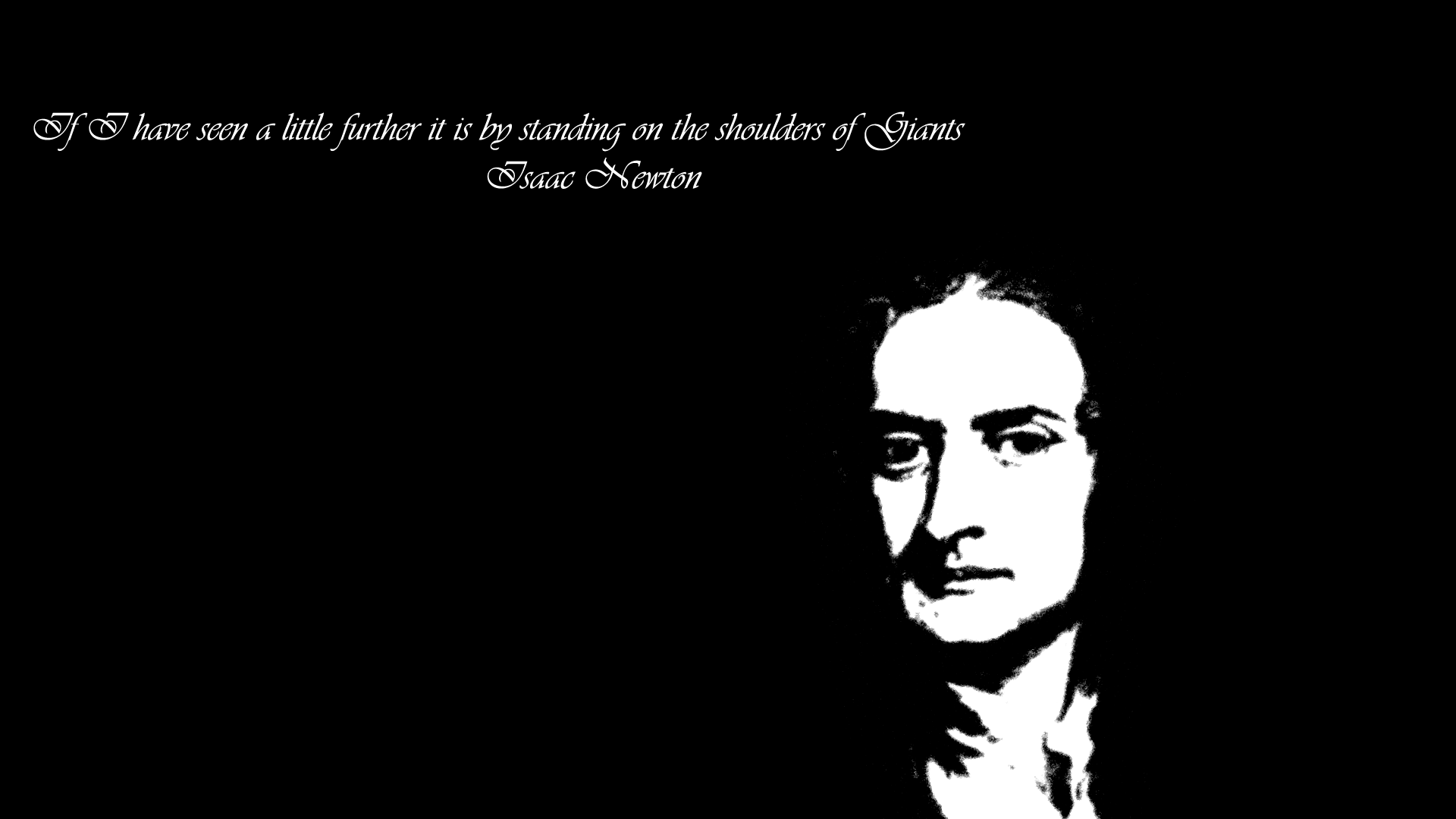A Super Quote of Newton