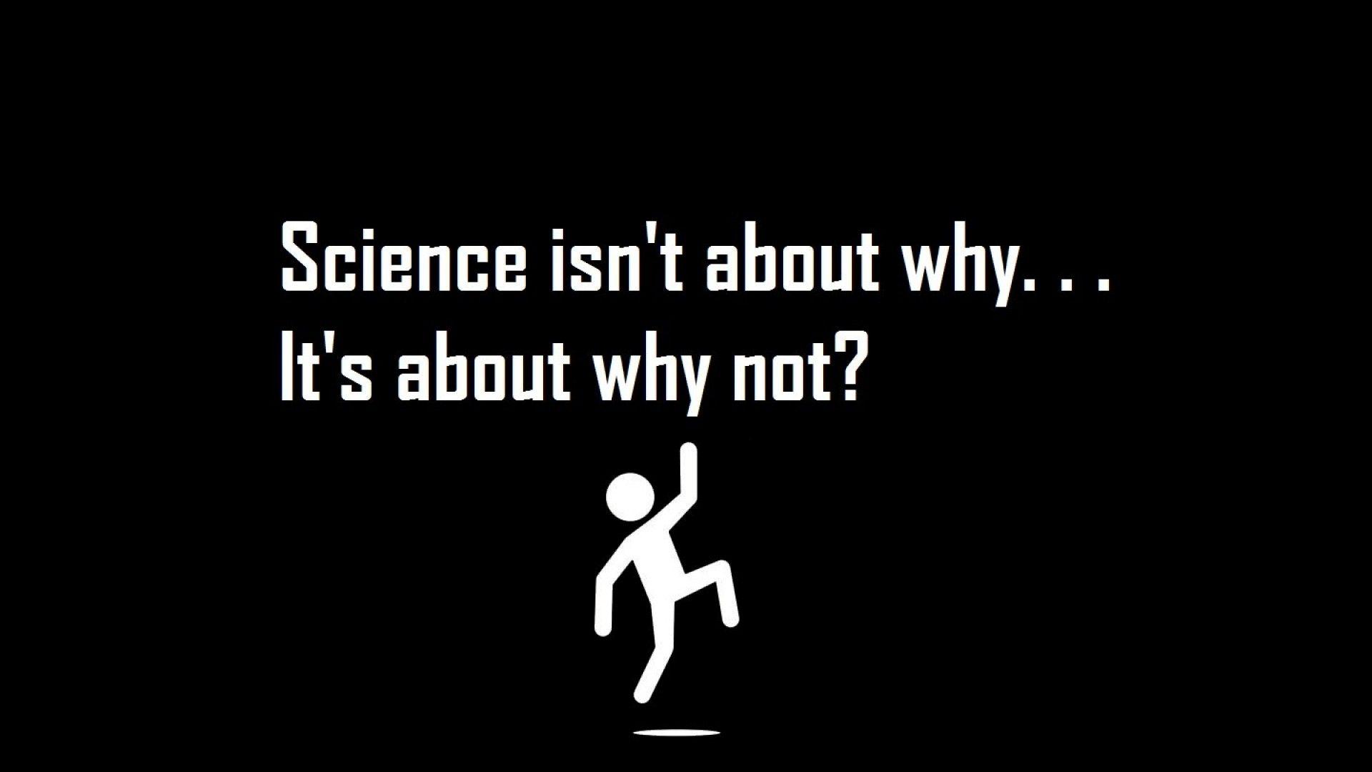 Science Quotes. Science portal quotes funny wallpaper