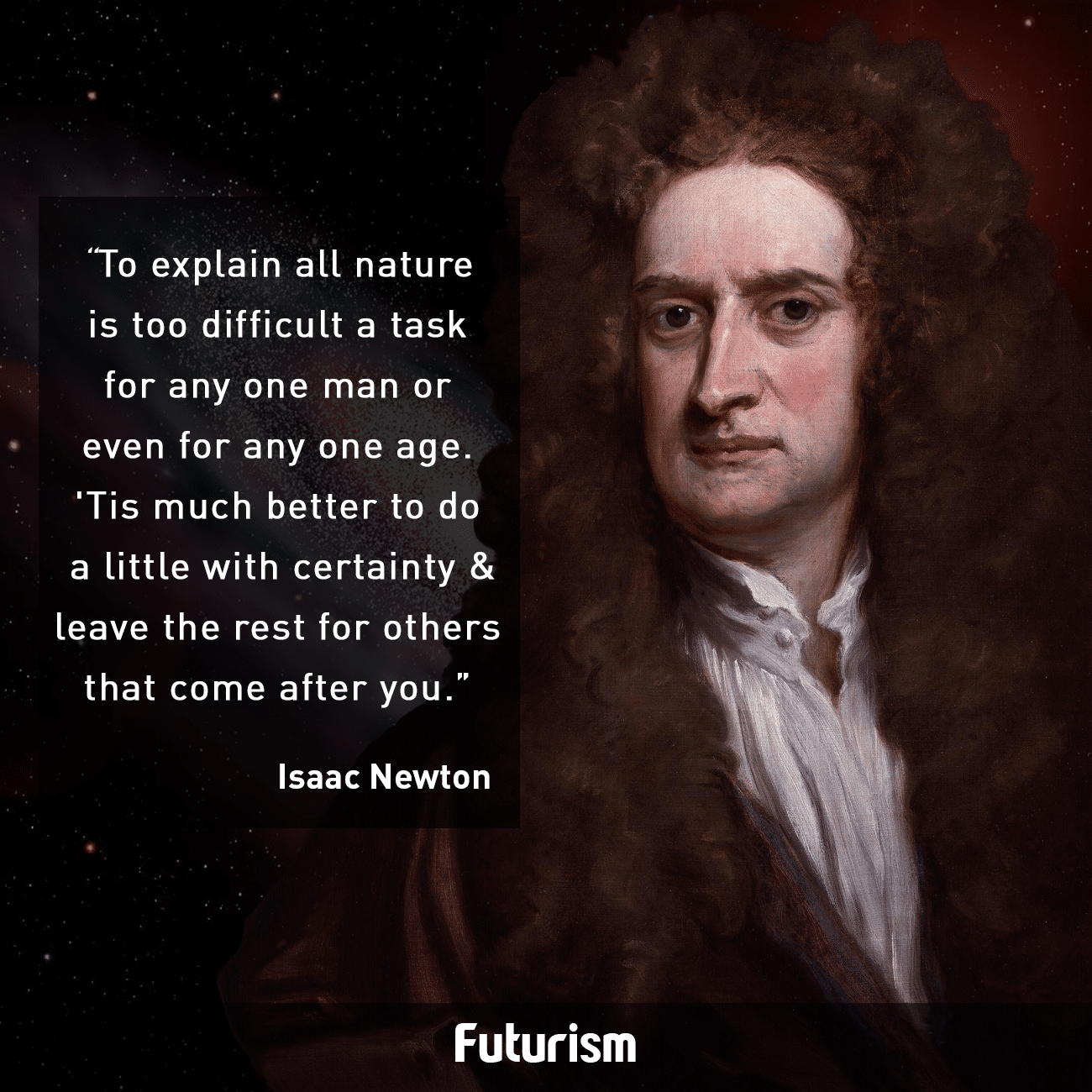 Isaac Newton Quotes Inspirational , Motivational and Leadership