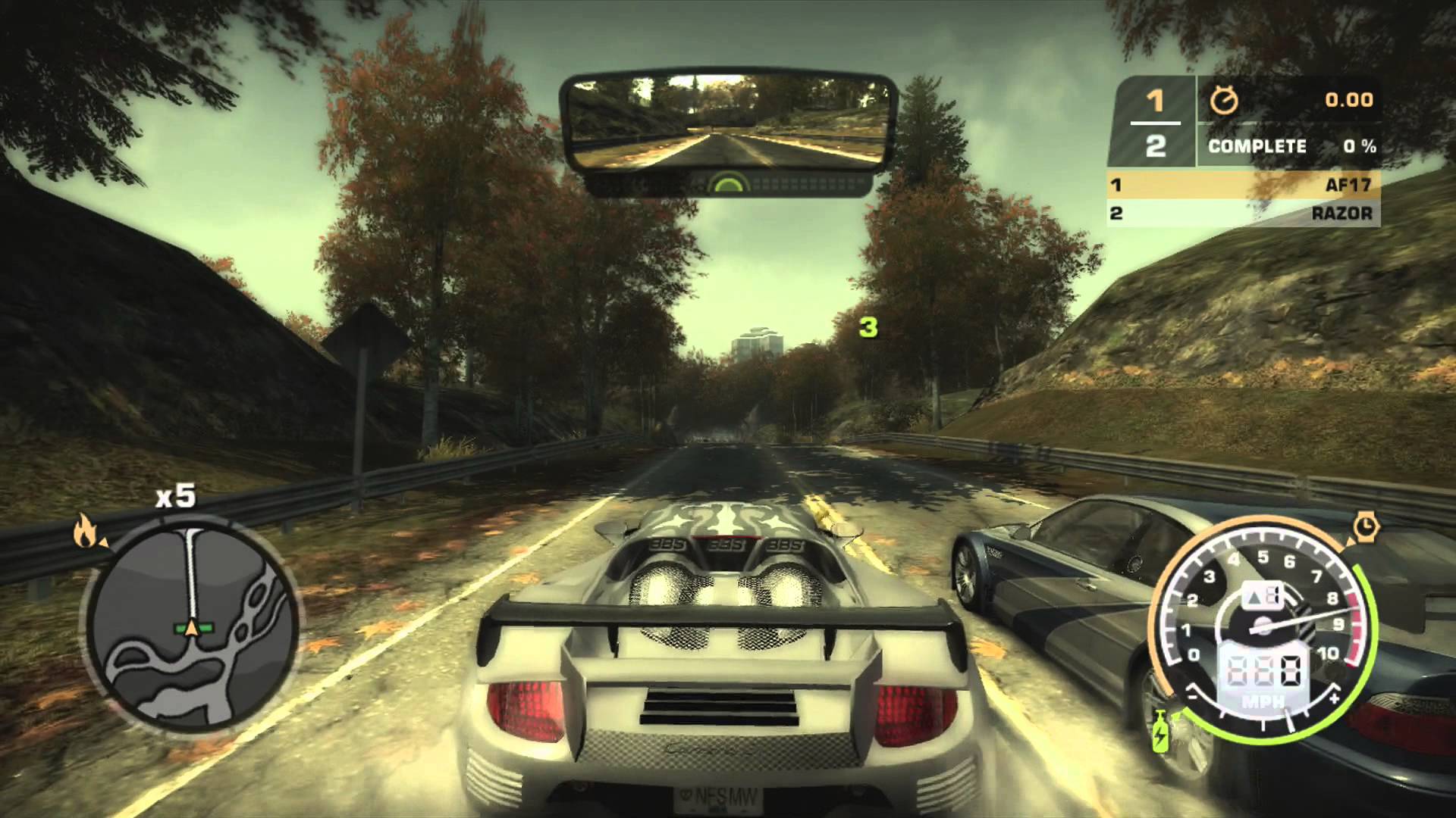 Need for speed most wanted 2005 save game razor blades
