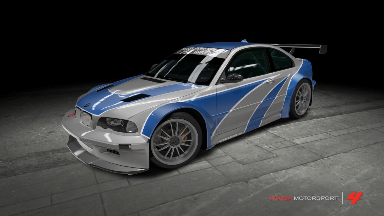 BMW M3 GTR For Speed: Most Wanted