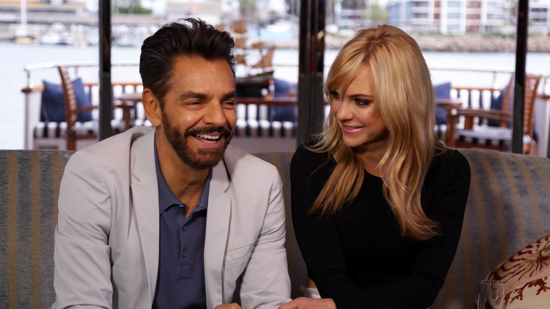 Anna Faris and Eugenio Derbez talk about 'Overboard' remake