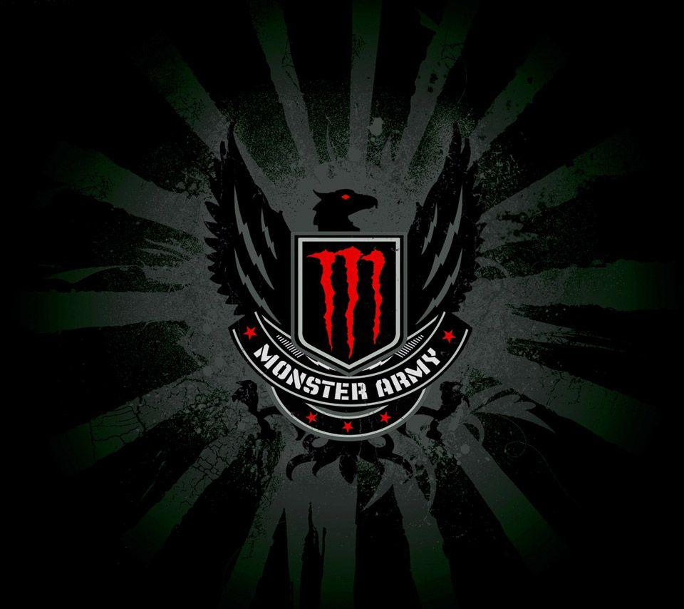Monster Energy Logo Wallpaper. other, monster, monster energy, monster